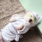 Absorbent Microfiber Dog Cat Bathrobe Bathing Suit
