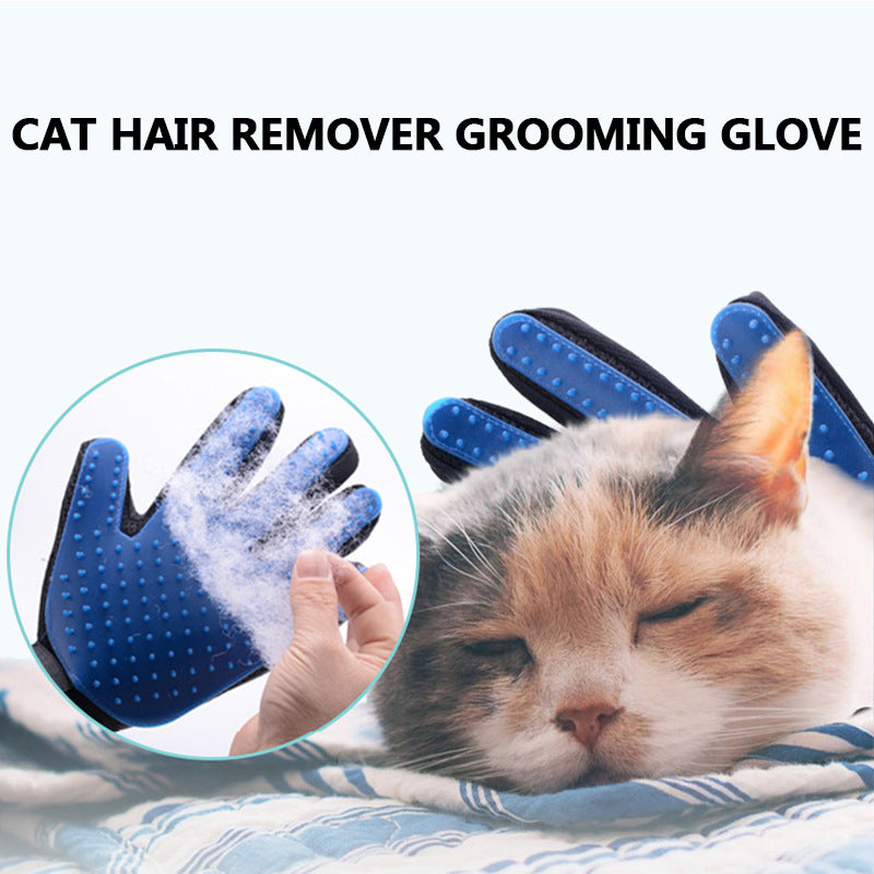 Remove Loose Surface Hair Pet Grooming Brush Glove