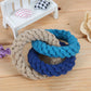 Triple Chain Braided Pet Chew Rope Knot Toys