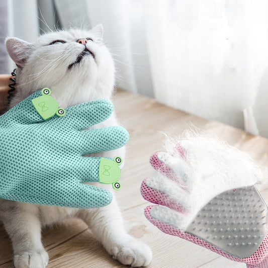 Remove Loose Surface Hair Pet Comb Gloves