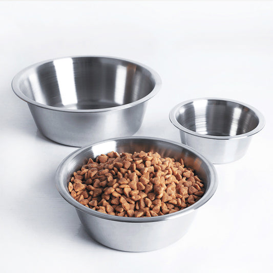 Stainless Steel Metal Pet Bowl Feeder Accessories
