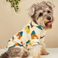 Designer Beige Cartoon Dog Cat Sweatshirts