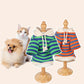 Autumn Fashion Striped Dog Cat Hoodie Outcoat