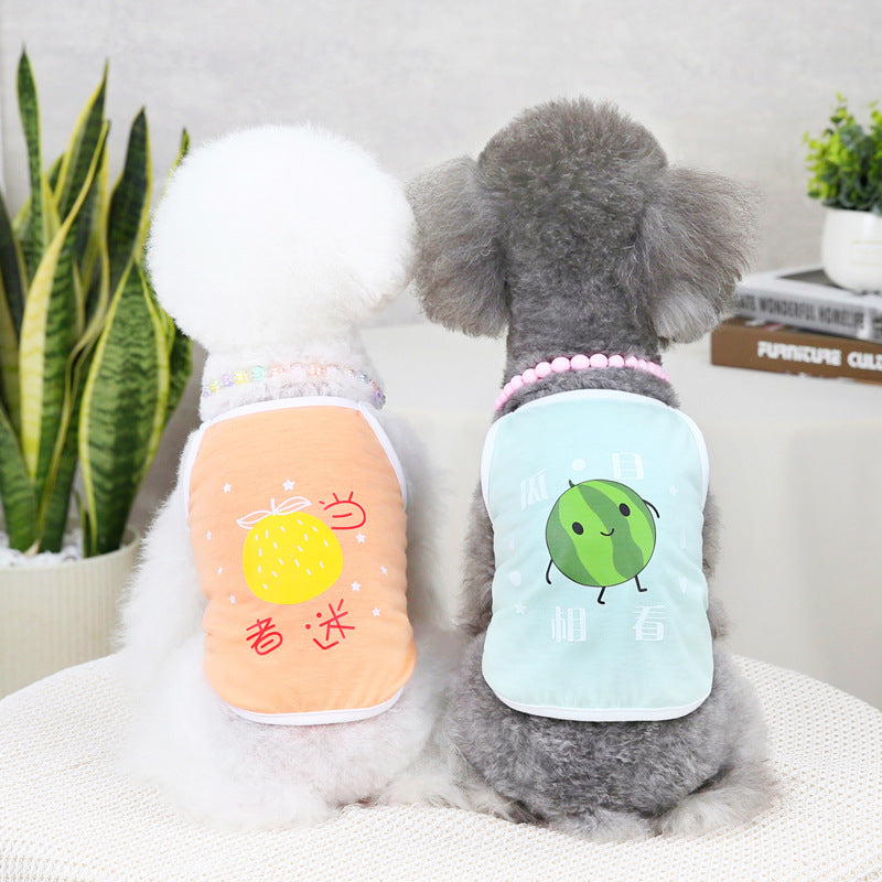 Cartoon Cute Summer Cooling Vests For Dogs