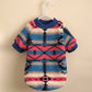 Autumn Winter Striped Knitted Dog Sweater