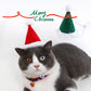 Plush Decoration Christmas Hat For Dog Cat