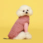Winter Color Blocking Sleeveless Dog Warm Vest