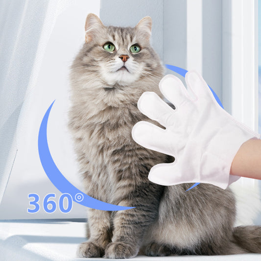 No Wash Spa Pet Grooming Disposable Gloves