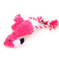 Pink Flamingo Plush Chew Toys For Dogs Cat