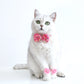 Sequins Crown Hat With Bow Tie Collar Pet Party Set