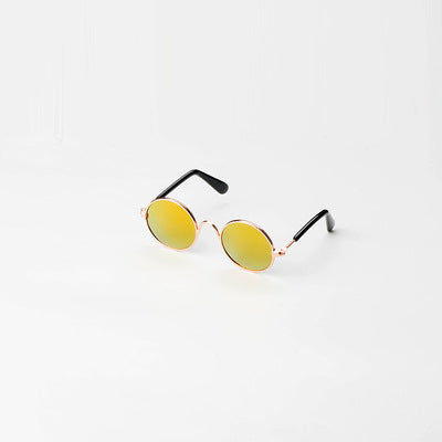 Colorful Laser Pet Sunglasses Photo Shoot Accessories