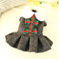 Woolen Bowknot Winter Fancy Dog Dresses