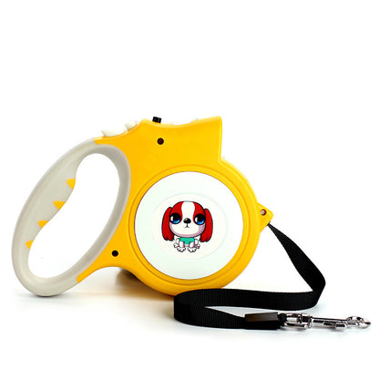 Automatic Retractable Dog Leash With Light