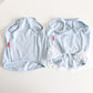 Baby Blue Lace Dress Dog Cat Shirt Couple Clothes