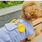 Summer Striped Cartoon Bear Puppy Shirts