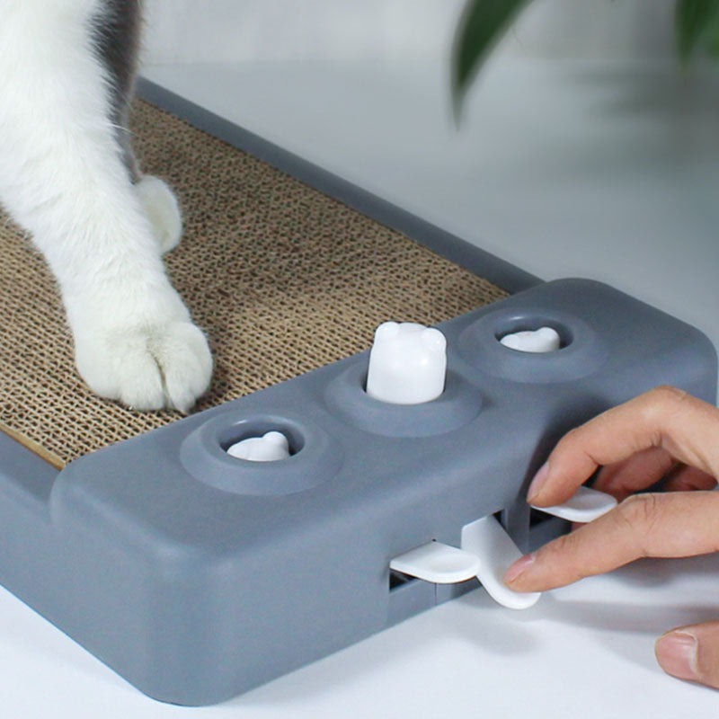 Cat Scratcher Corrugated Cardboard Interactive Toys