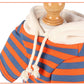 Autumn Fashion Striped Dog Cat Hoodie Outcoat