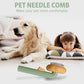 Color Blocking Fashion Pet Grooming Comb Brush