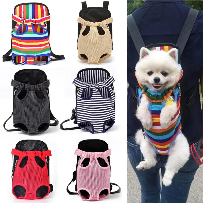 Pet Dog Carrier Backpack Mesh Dog Carriers Bag