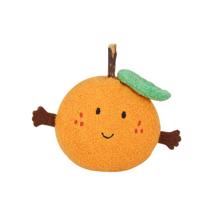 Orange Fruit Cat Dog Bite Play Toys Pet Accessories