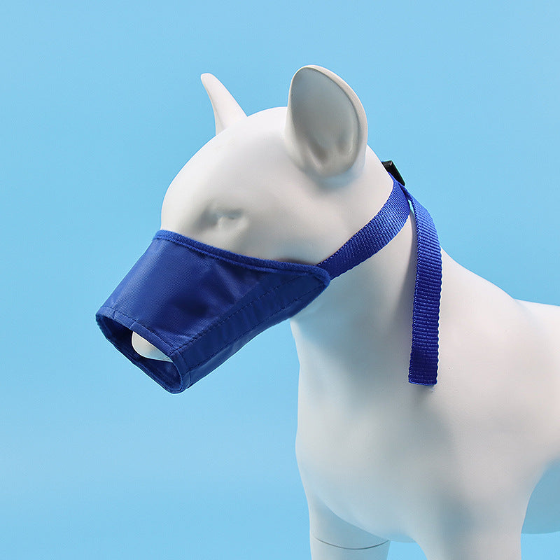 Oxford Fabric Dog Muzzle Anti-bite Anti-barking Mask