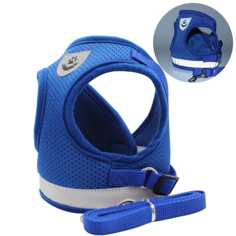 Adjustable Dog Harness Leash Training Set