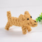 Animals Cartoon Knitting Dog Cat Chew Toys
