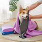 Pet Grooming Bath Quick-drying Towel Bathrobe